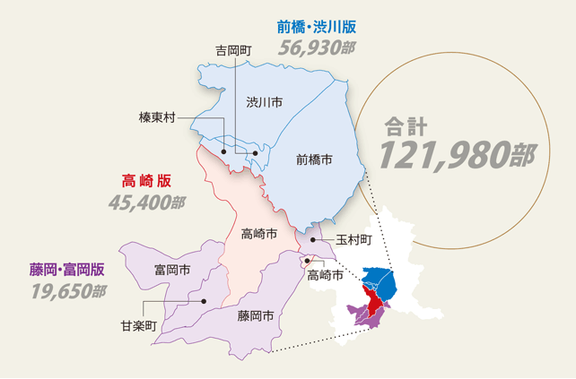 2010年 7月現在の市町村です